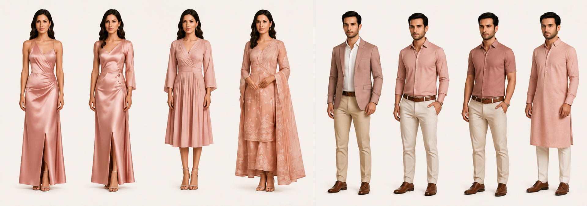 Outfit-inspiratie Blush