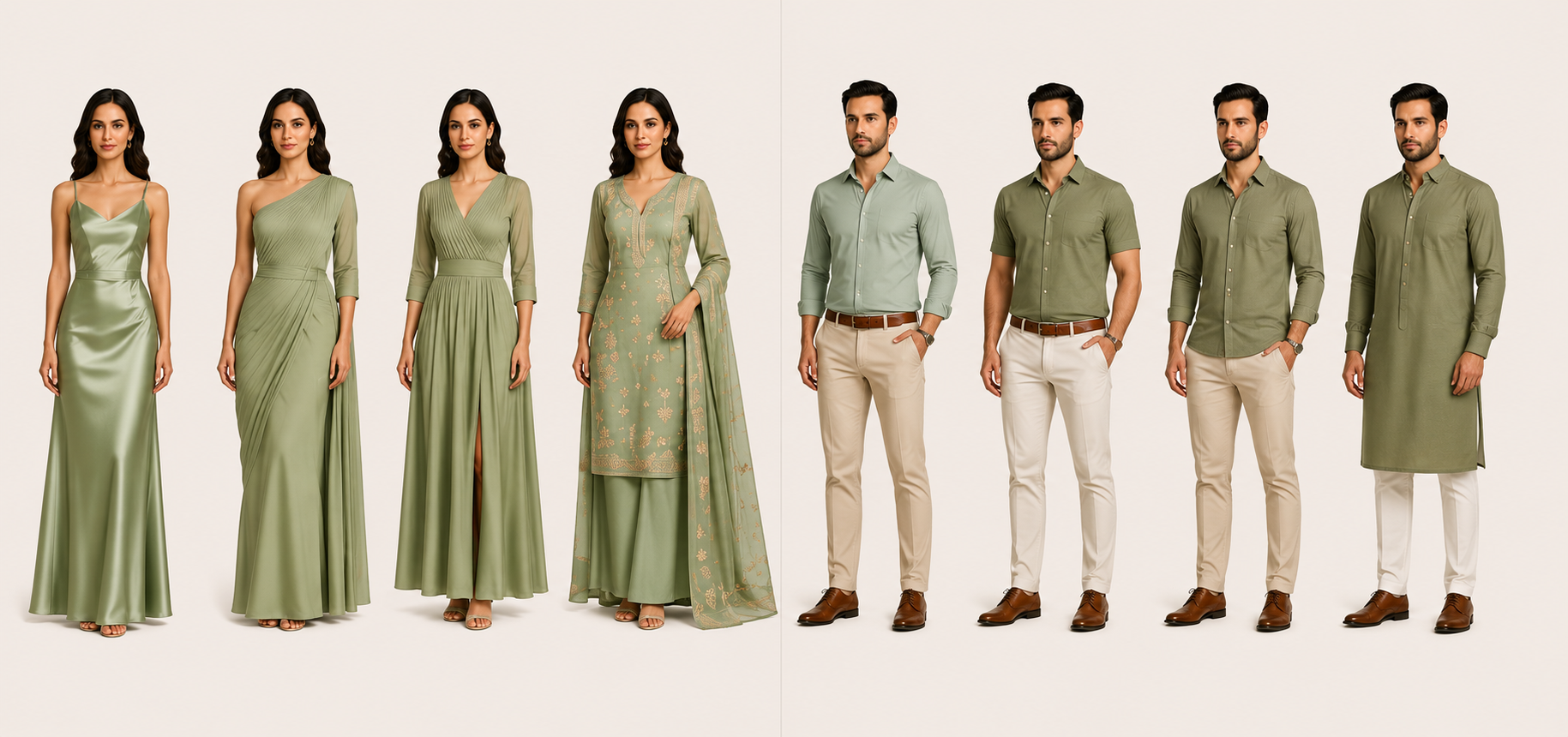 Outfit-inspiratie Sali Groen